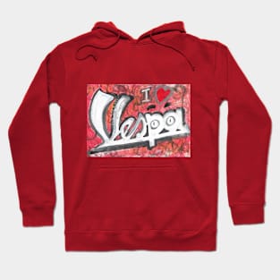 l love Vespa - 2 Hoodie